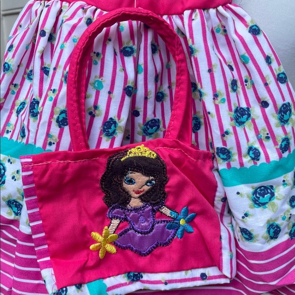 NWOT KIDS - Adorable "Sophia The First" Dress & Matching Purse Size 1 (12-18M) - Picture 4 of 13